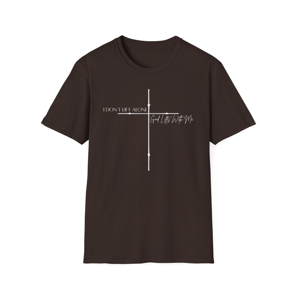 God Lifts With Me T-shirt