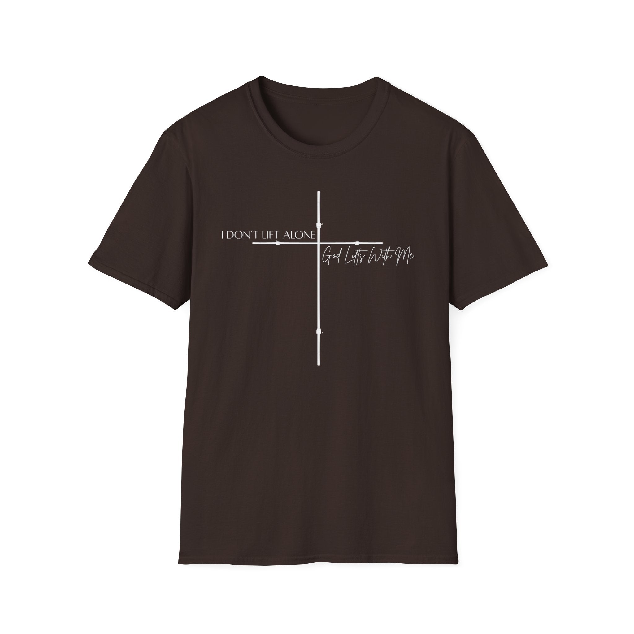 God Lifts With Me T-shirt
