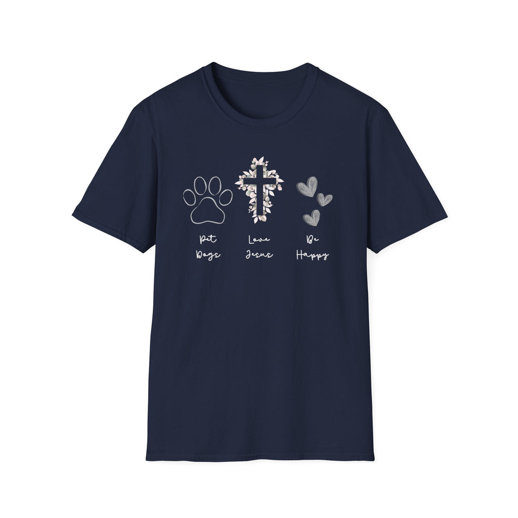Love Jesus Pet Dogs T-Shirt