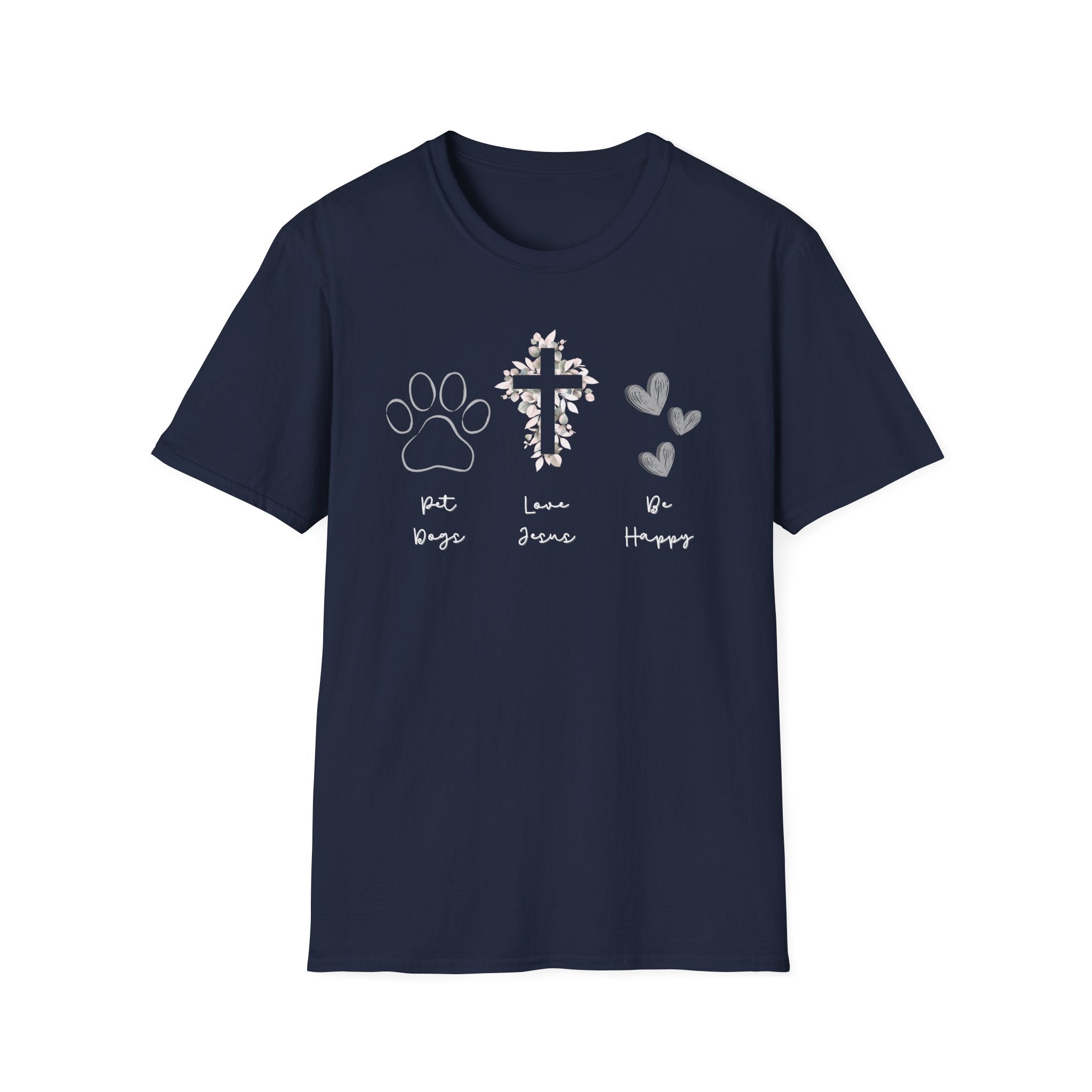Love Jesus Pet Dogs T-Shirt