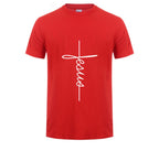 Jesus Cross T-shirts Men