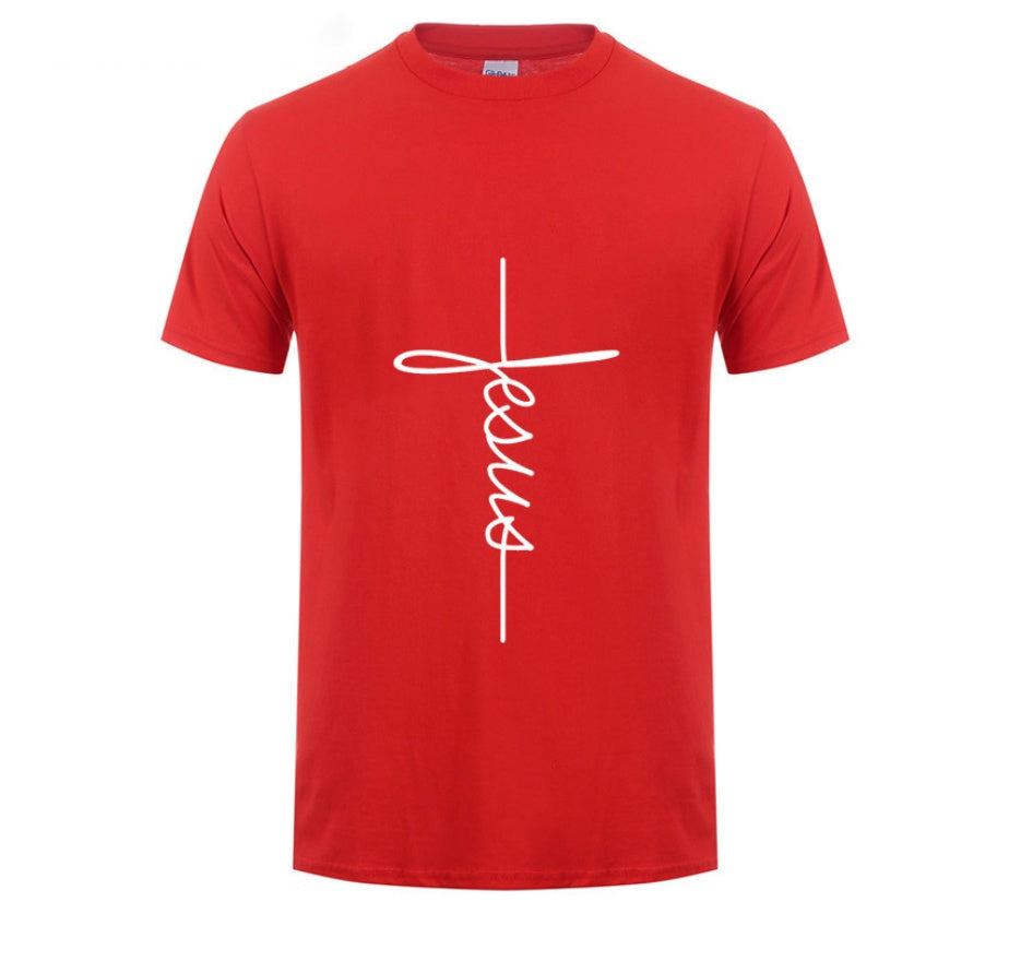 Jesus Cross T-shirts Men