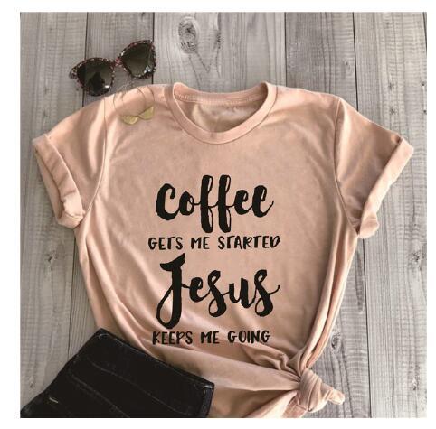 Jesus keeps me going T-shirt