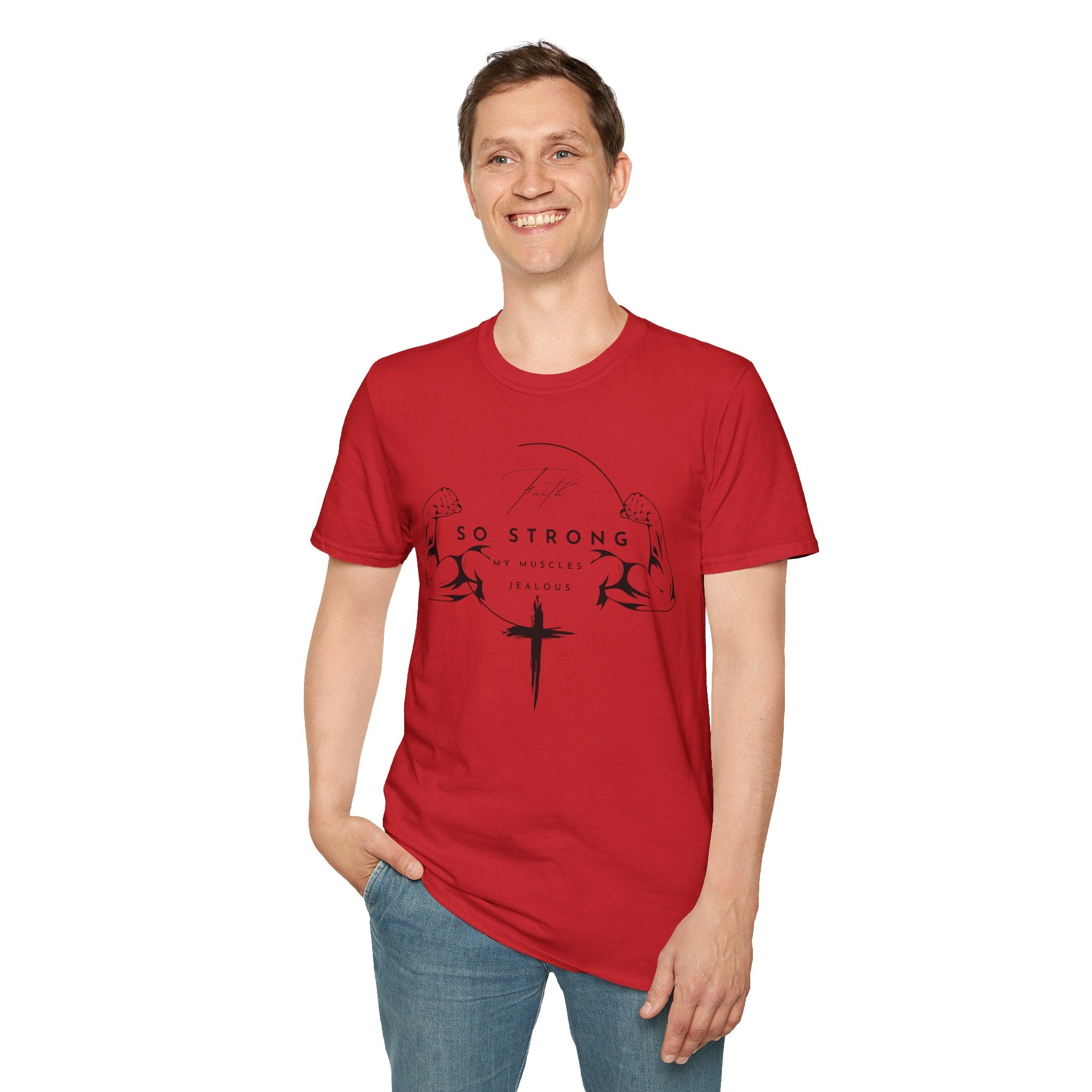 Faith So Strong Cross T-Shirt