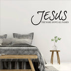 Jesus vinyl wall sticker
