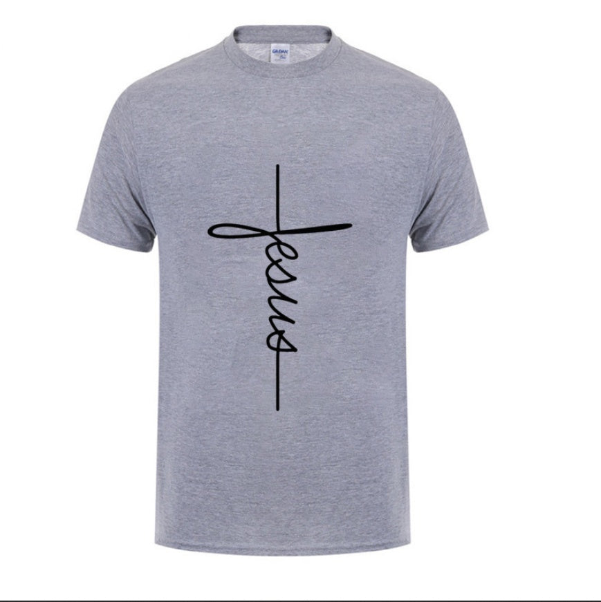 Jesus Cross T-shirts Men