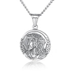 Jesus Titanium Steel Pendant