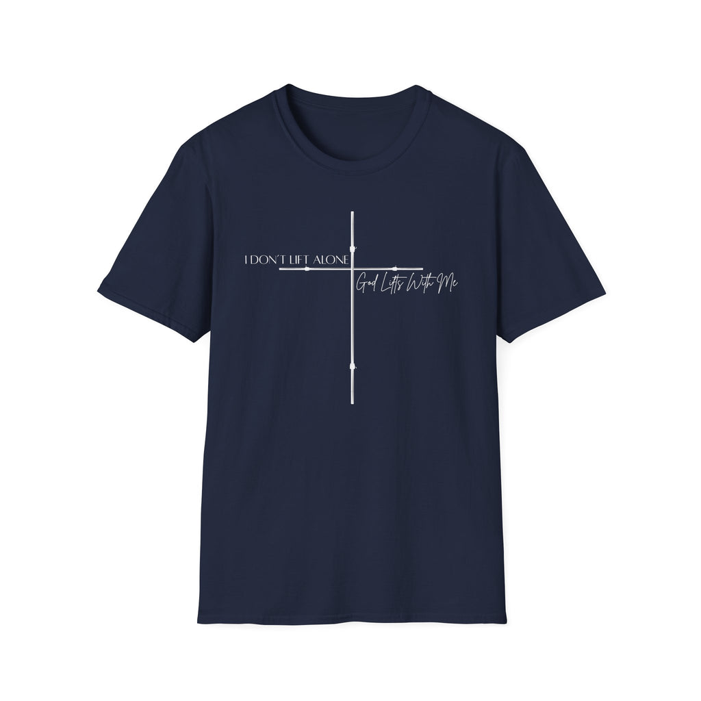 God Lifts With Me T-shirt