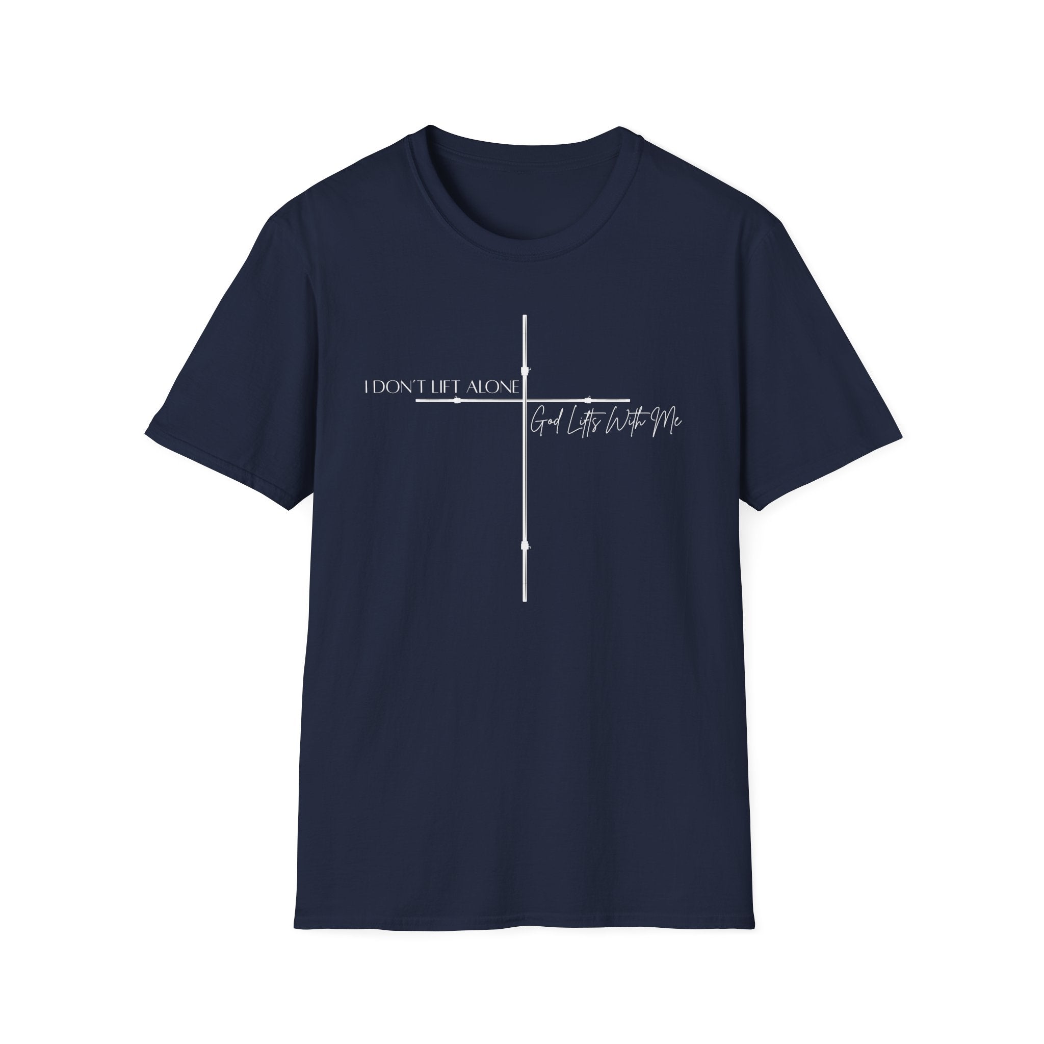 God Lifts With Me T-shirt