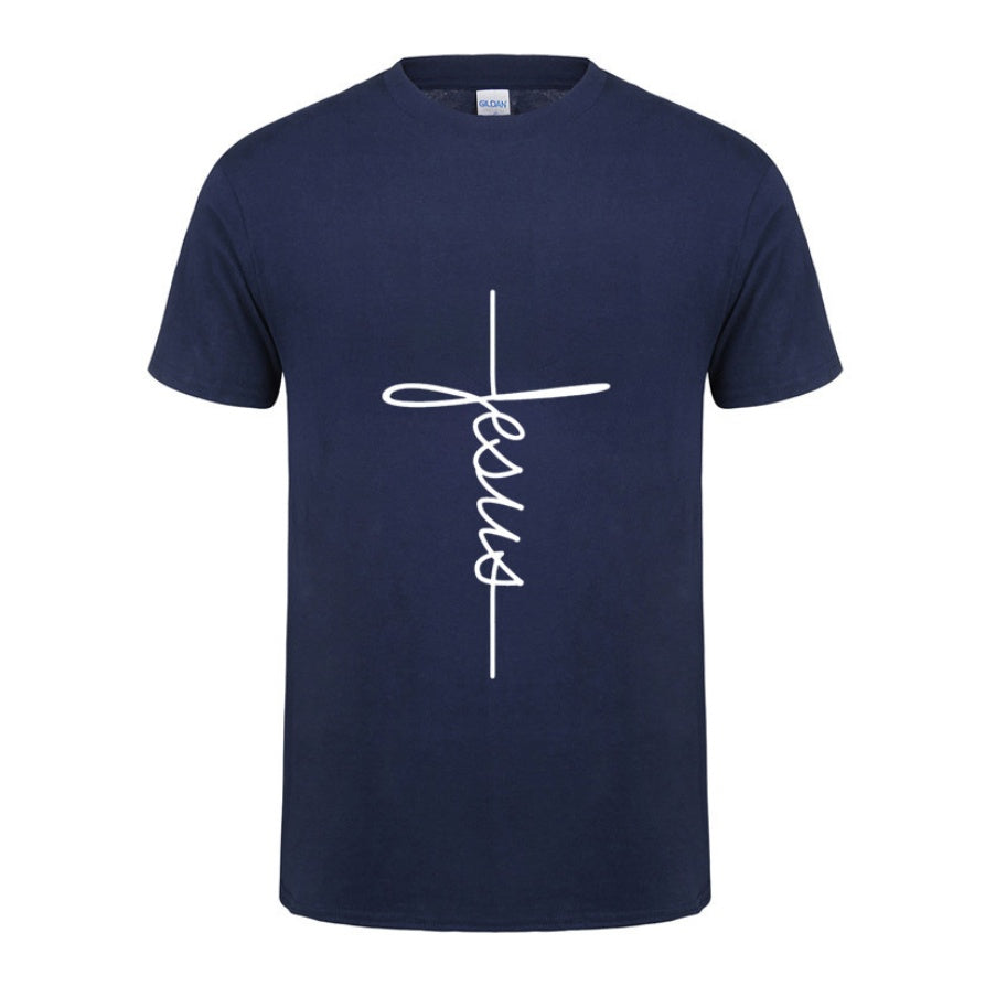 Jesus Cross T-shirts Men