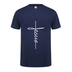 Jesus Cross T-shirts Men
