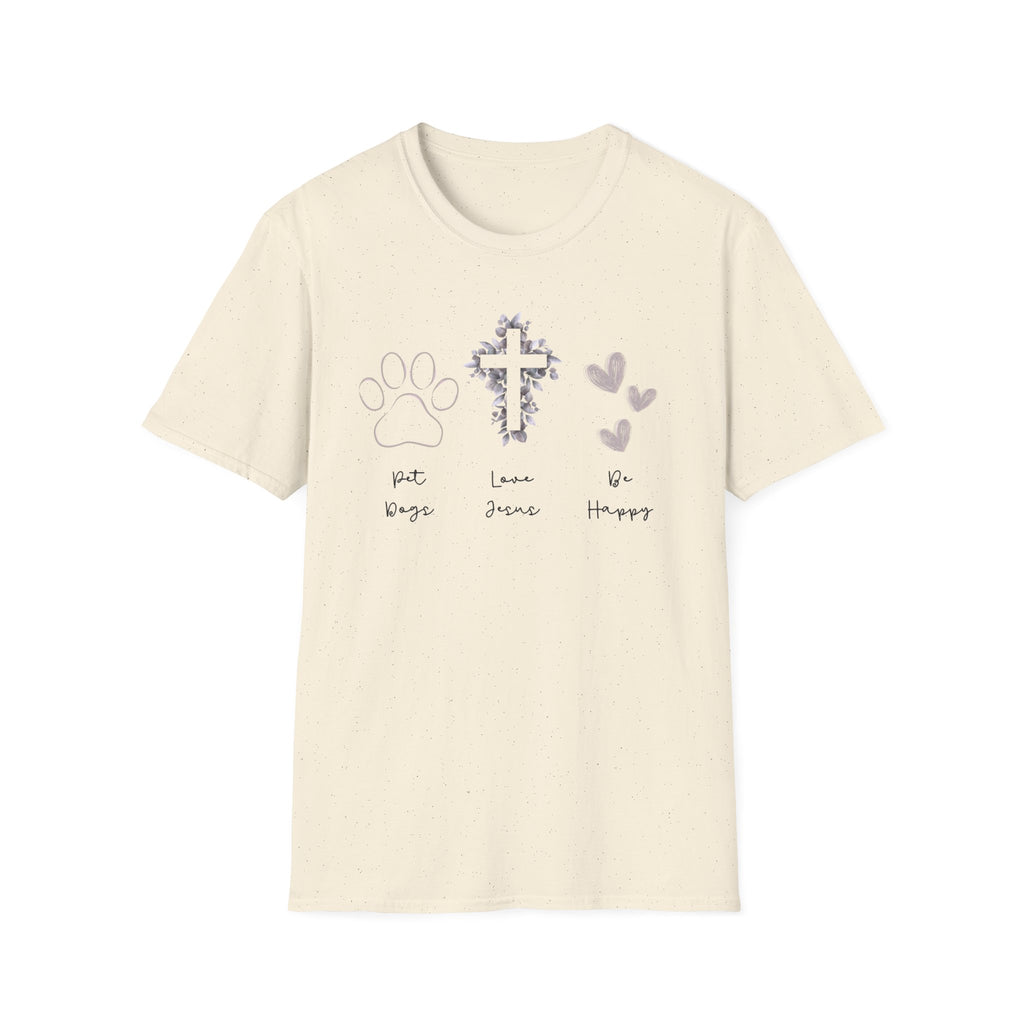 Love Jesus Pet Dogs T-Shirt
