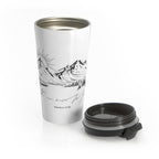 Faith can move Mountains Stainless Steel Travel Mug
