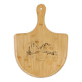 Faith can move Mountains Natural Wood Serving & Cutting Board