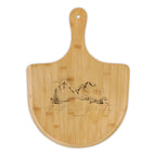 Faith can move Mountains Natural Wood Serving & Cutting Board