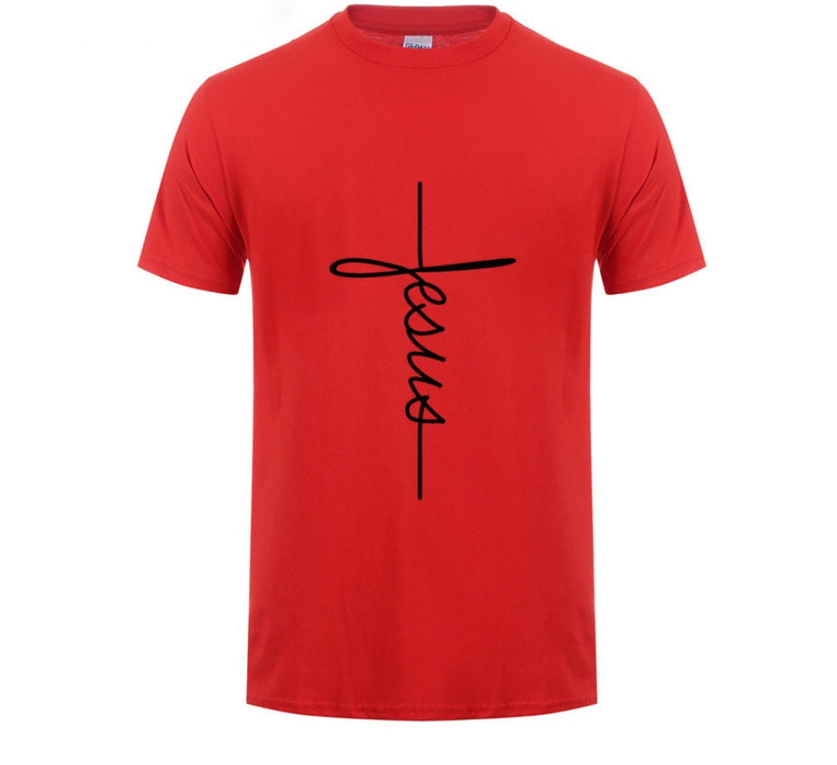 Jesus Cross T-shirts Men