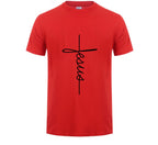 Jesus Cross T-shirts Men
