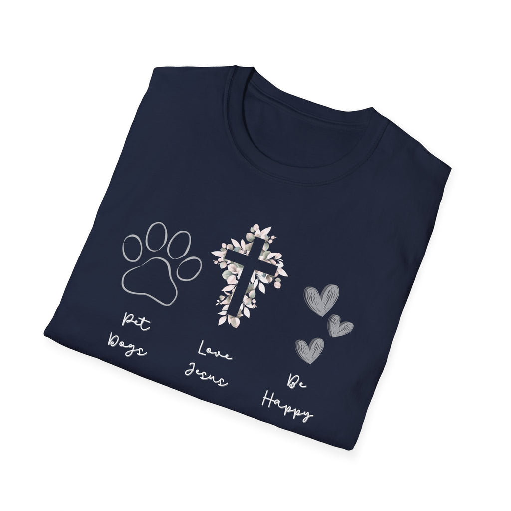 Love Jesus Pet Dogs T-Shirt