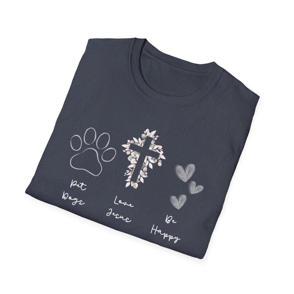 Love Jesus Pet Dogs T-Shirt