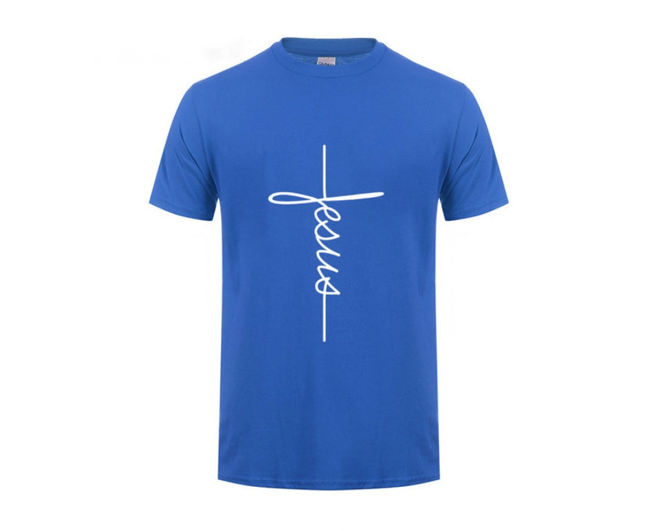 Jesus Cross T-shirts Men