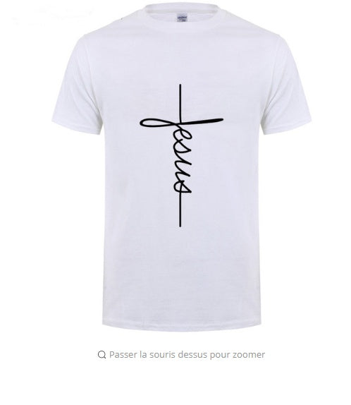 Jesus Cross T-shirts Men