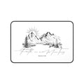 Faith Can Move Mountains Desk Mat