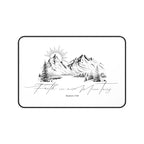Faith Can Move Mountains Desk Mat