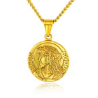 Jesus Titanium Steel Pendant