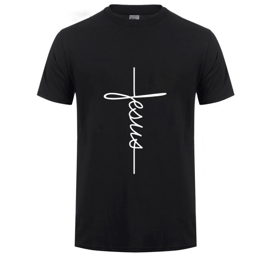 Jesus Cross T-shirts Men