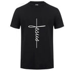 Jesus Cross T-shirts Men