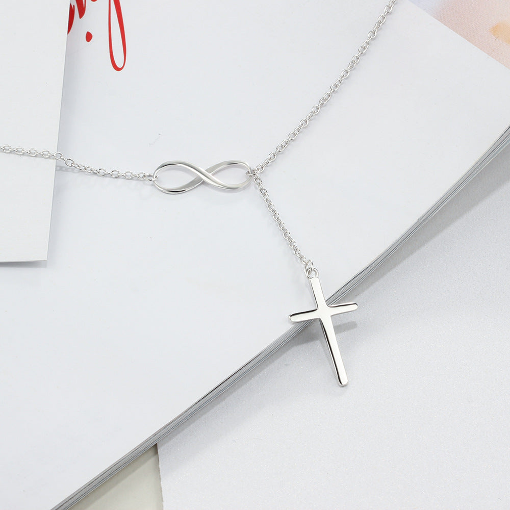 Cross Jesus Infinity pendant