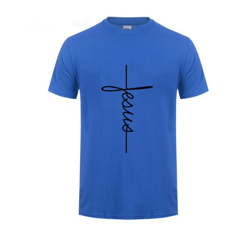 Jesus Cross T-shirts Men