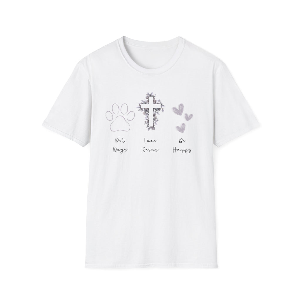 Love Jesus Pet Dogs T-Shirt