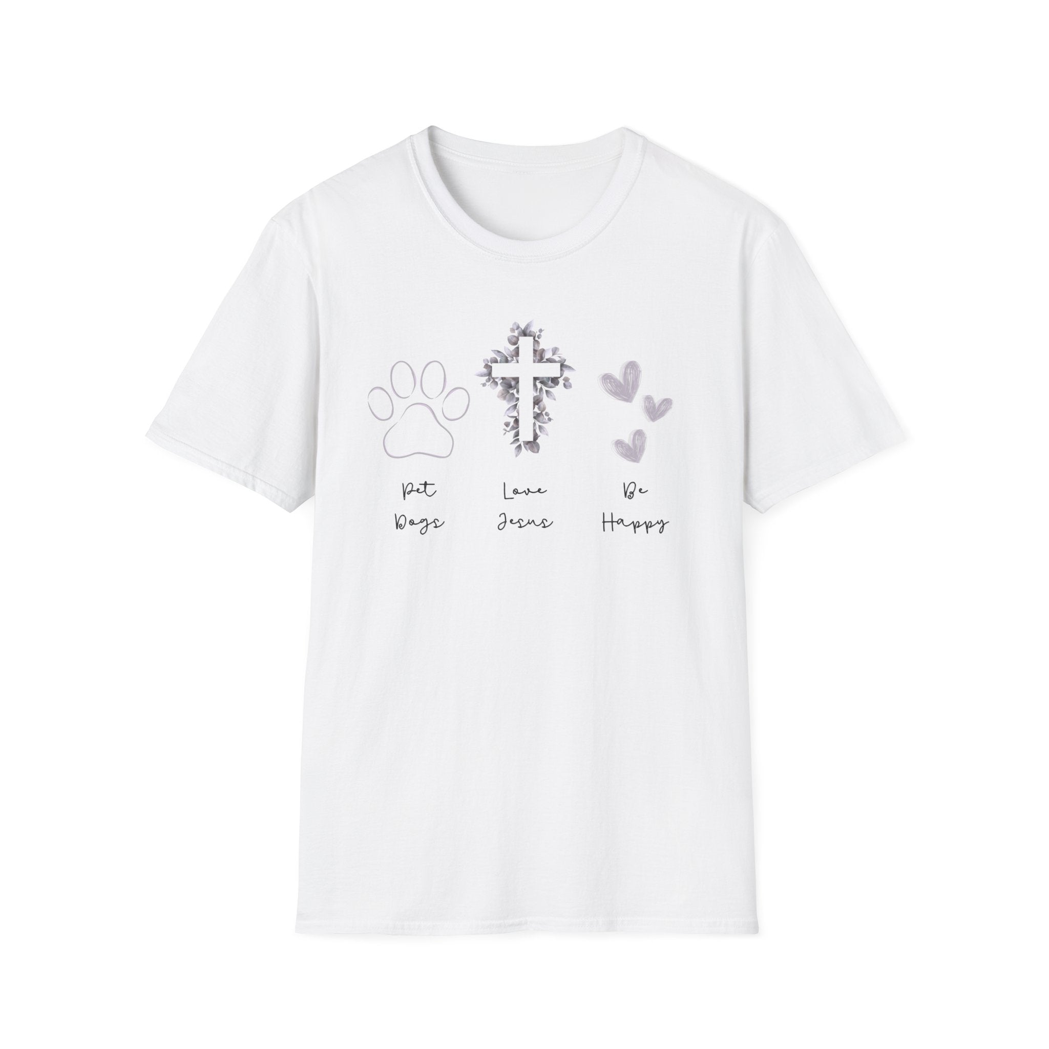 Love Jesus Pet Dogs T-Shirt