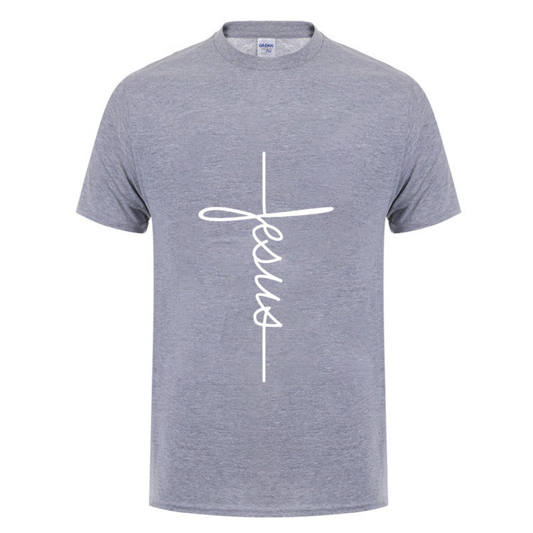 Jesus Cross T-shirts Men