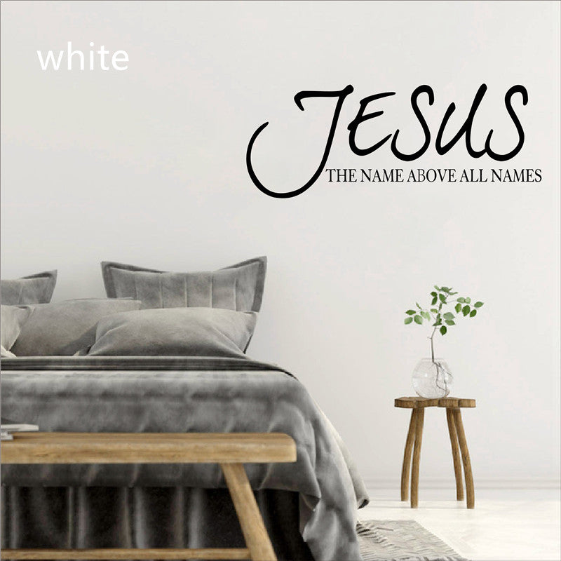 Jesus vinyl wall sticker