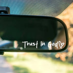 Fashion Faith Jesus God Car Letter Sticker