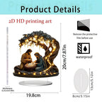 Jesus Tree Of Life Acrylic Decorative Ornaments