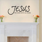 Jesus vinyl wall sticker
