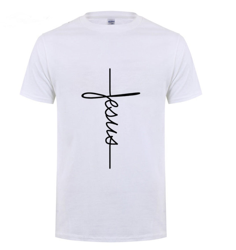 Jesus Cross T-shirts Men