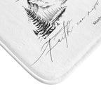 Faith Can Move Mountains Bath Mat