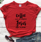 Jesus keeps me going T-shirt