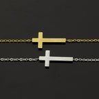 Jesus Christ Cross Bracelet  Stainless Steel