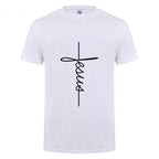 Jesus Cross T-shirts Men