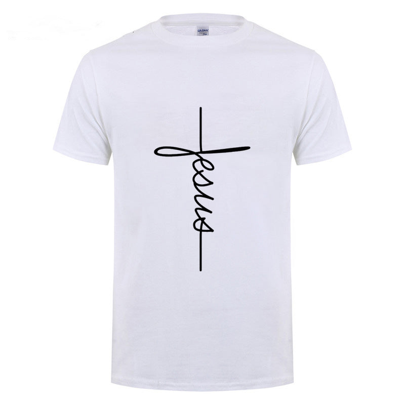 Jesus Cross T-shirts Men