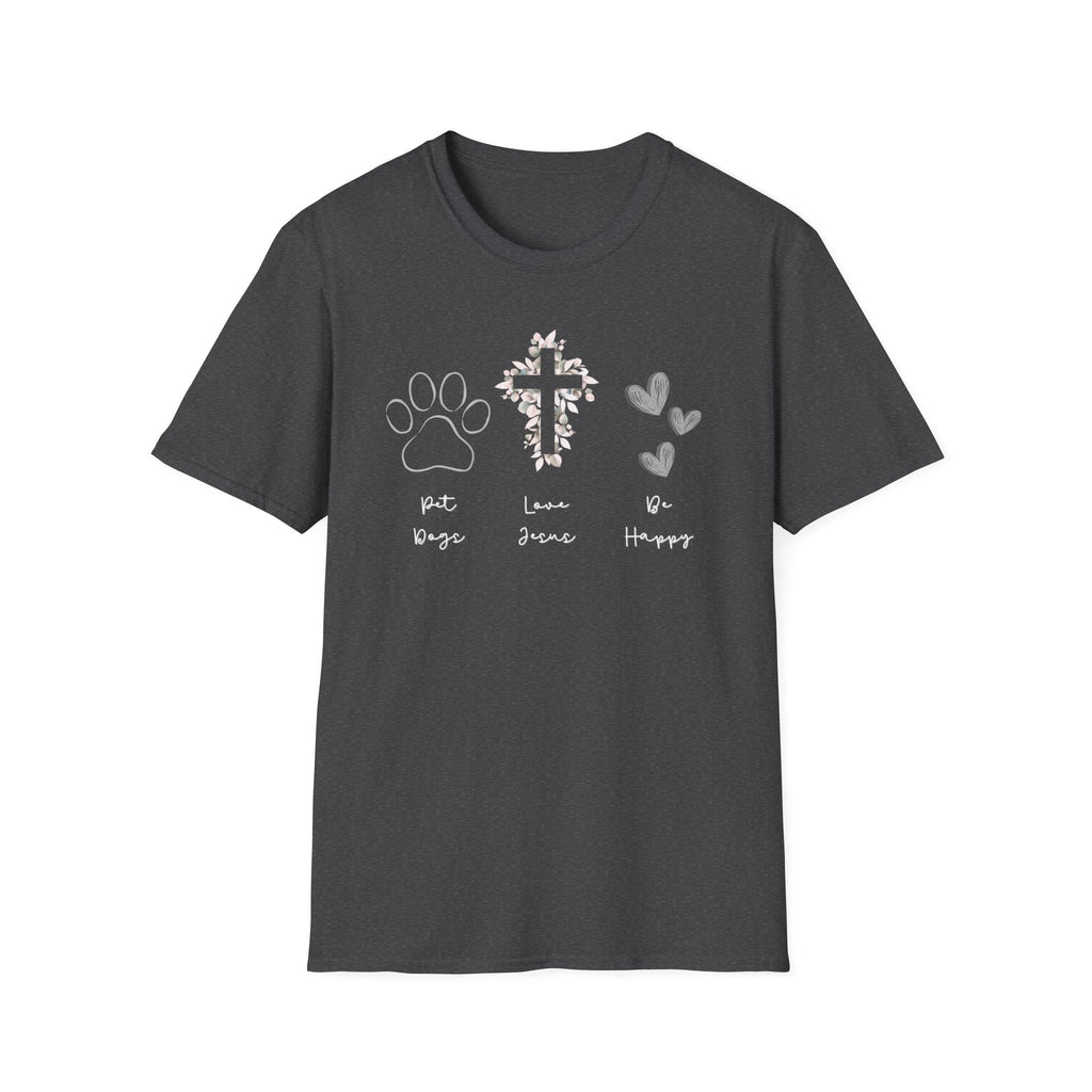 Love Jesus Pet Dogs T-Shirt