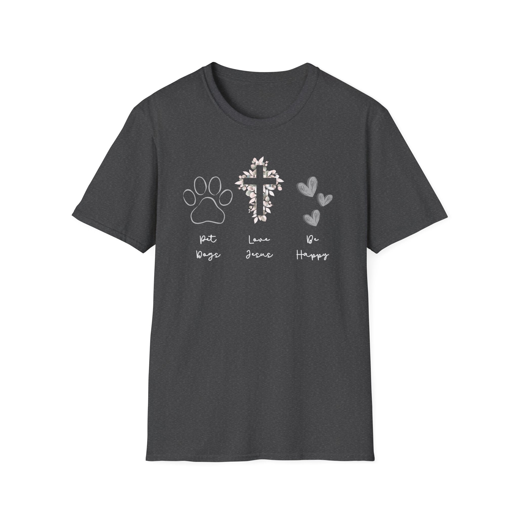 Love Jesus Pet Dogs T-Shirt