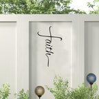 Metal Faith Cross Home Decoration