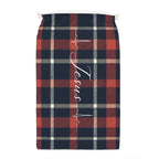 Jesus Plaid Drawstring Sack
