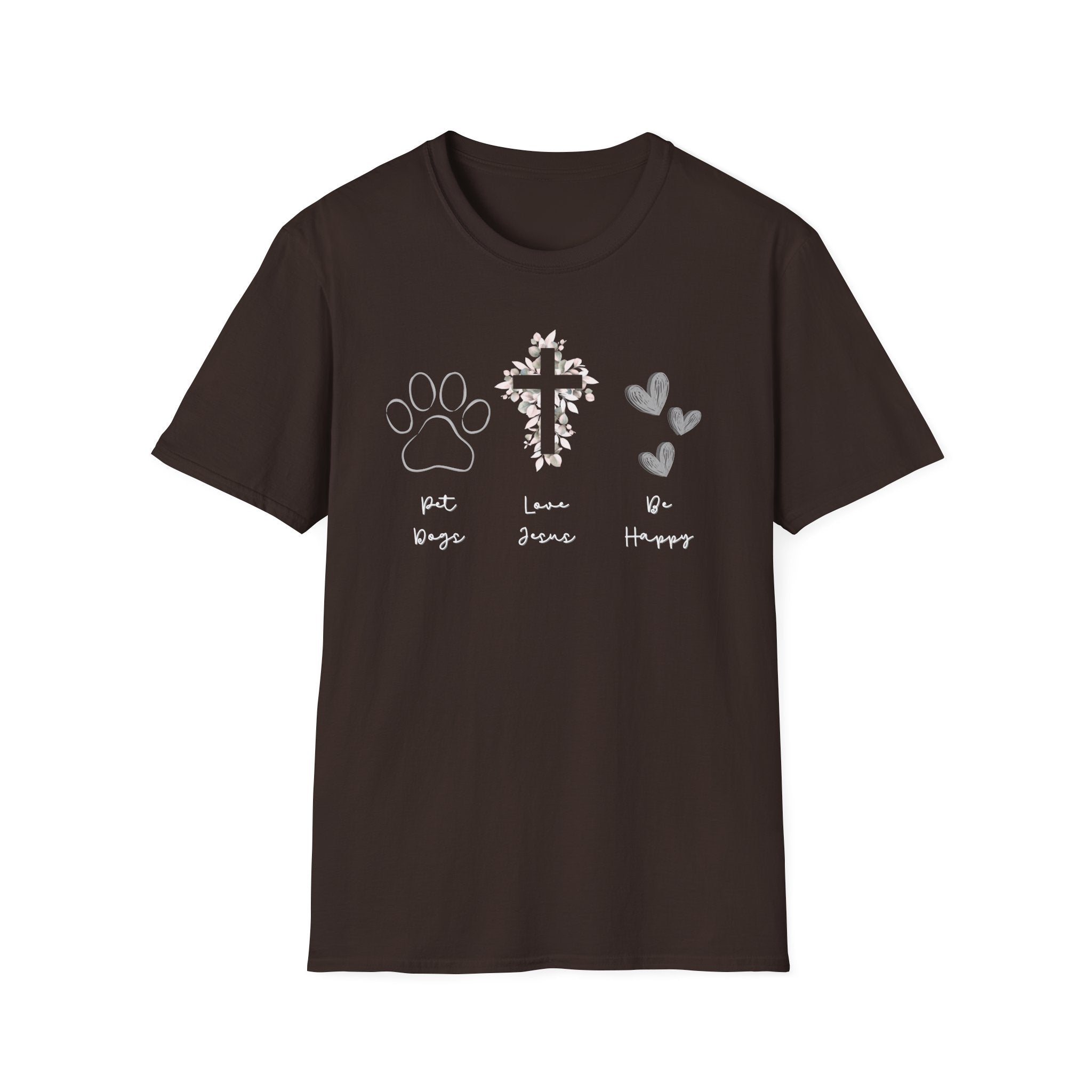 Love Jesus Pet Dogs T-Shirt